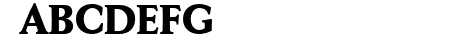 Faber Serif Reduced 85 Sc