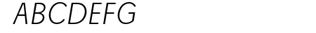 JosefRed-ExtraLightItalic