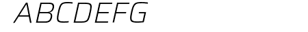 Saira ExtraLight Italic