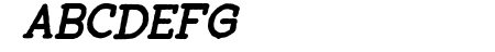 Tompkins DEMO Bold Italic