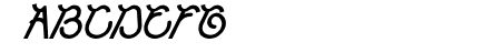 Ocean Free Bold Italic
