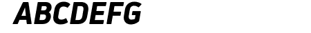 Uni Neue Heavy Italic