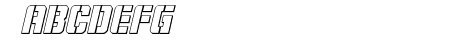 Covert Ops Outline Italic