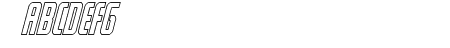Watchtower Outline Italic