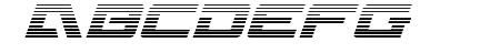Wildcard Gradient Italic