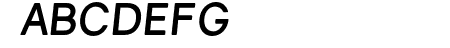 Gravity Bold Italic