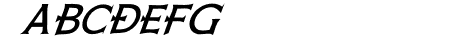 Death Record Italic