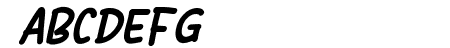 Sans Andreas Bold Italic