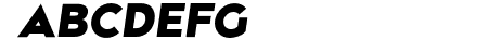 Along Sans s2 BlackItalic
