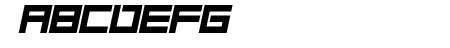 Square One Bold Italic