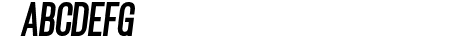 Gatty Extra Bold Italic