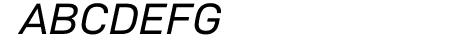 D-DIN Exp Italic