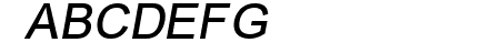 ER Univers 866 Italic