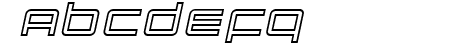 Quark Outline Italic