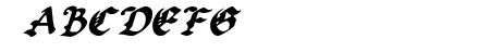 Uberh?lme Italic