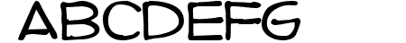 Imperfect font