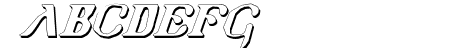 Holy Empire Shadow Italic