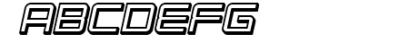 SF Chromium 24 Bold Obliq