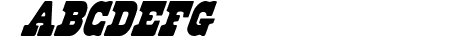 Regulators Italic