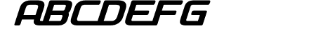 D3 Roadsterism Italic