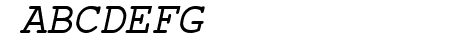 ER Kurier 1251 Italic