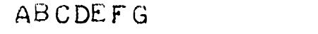 Teleprinter Intalic