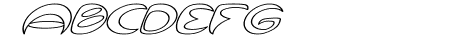 Qurve Hollow Wide Italic
