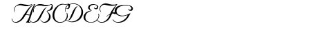 SNC Script Italic