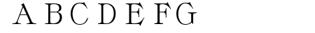 Classica-Roman Regular