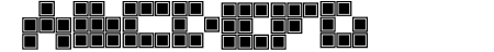 Blocky Outlined