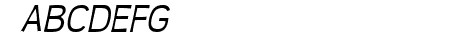 Teen Light Italic