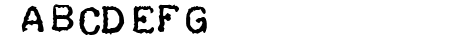 Teleprinter Bold Italic
