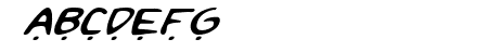 2Toon2 Expanded Italic