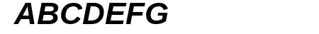 Liberation Sans Bold Ital