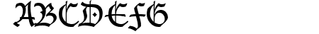 Lucida Blackletter