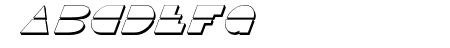 Disco Duck 3D Italic