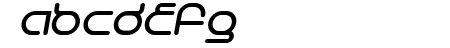Life in Space Italic