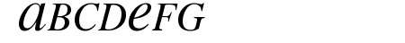 MEAN 26 Italic