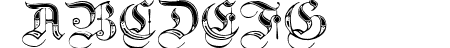 Teutonic No4 DemiBold