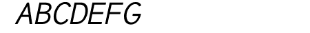 Tuffy Italic