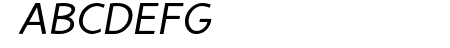 Perspective Sans Italic