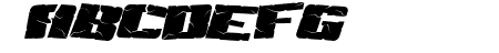 Aftershock Debris Italic