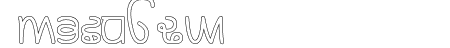 Rupe Outline Bold