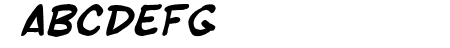 SF Toontime Blotch Bold I