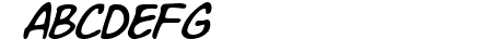 Komika Slim Italic