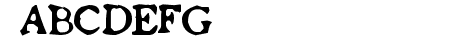 Old newspaper font