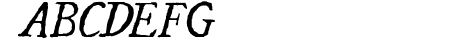 UglyQua-Italic