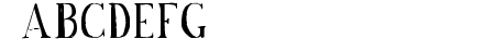 A Font with Serifs