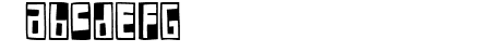 Box Font Negative