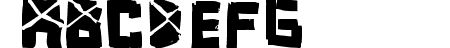 font breakdown